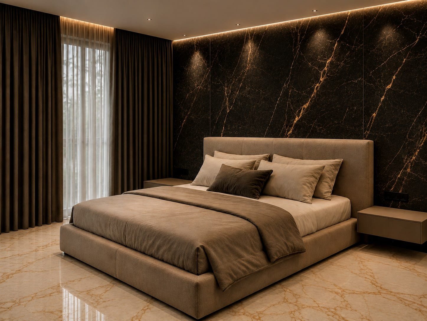 SAHARA NOIR-CALCATTA GOLD